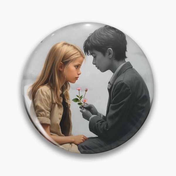 Item preview, First childhood love black and white, and color designed and sold by anderlee.