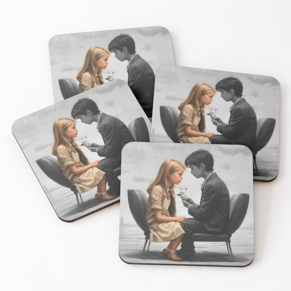 Item preview, First childhood love black and white, and color designed and sold by anderlee.