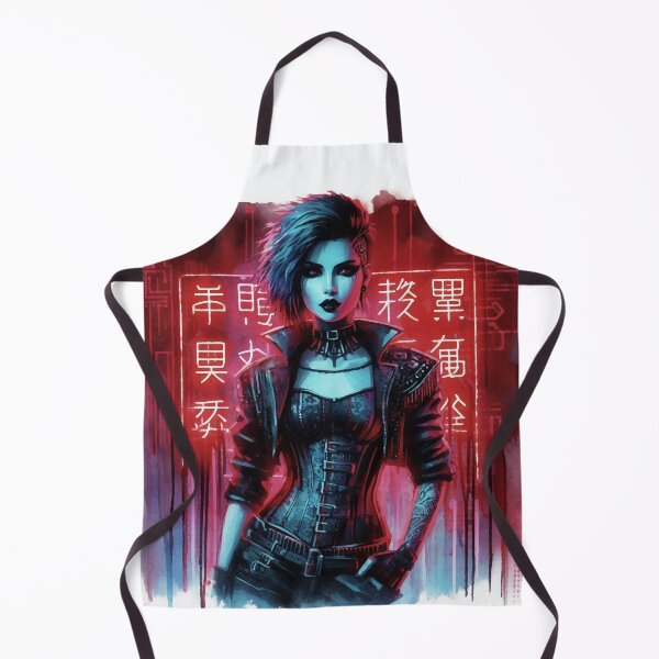 Item preview, Cool Girl [cyberpunk aesthetic] designed and sold by RESToRAPTOR.