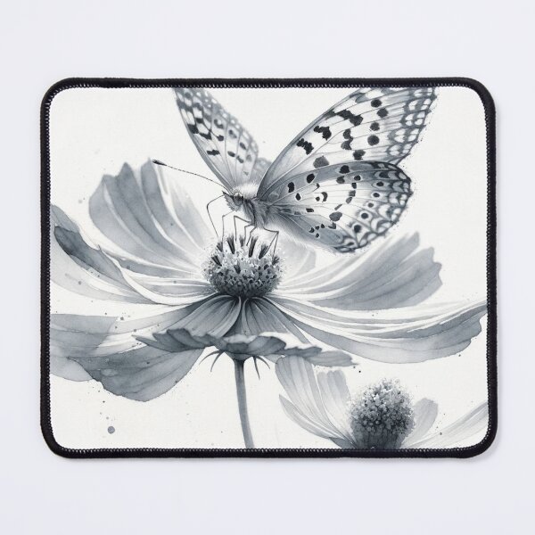 Item preview, Delicate butterfly perched on flower designed and sold by CardsStudio.