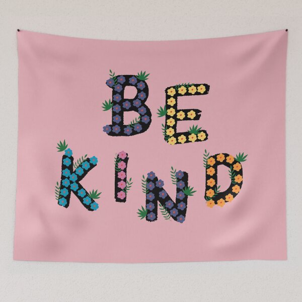 Item preview, Be kind cute little flowers designed and sold by BALCONYDOORS.