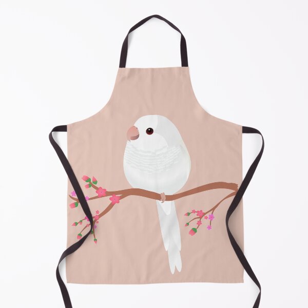 Item preview, Cute egg shaped albino quaker parrot or monk parakeet designed and sold by Bwiselizzy.