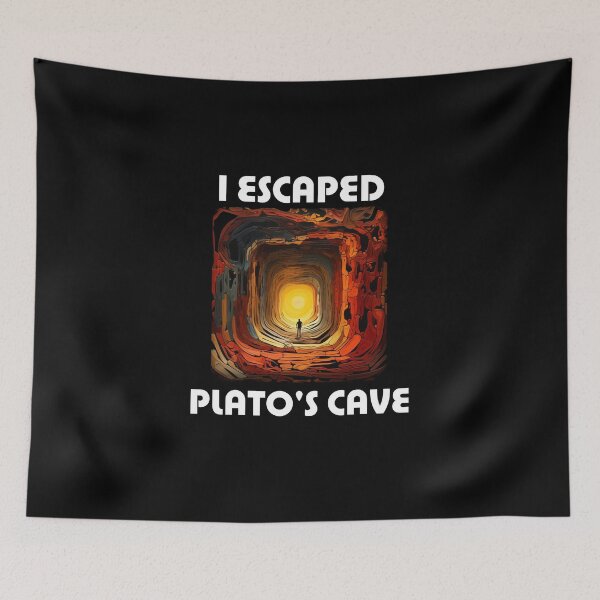 Item preview, I Escaped Plato Cave designed and sold by CreatureHouse95.