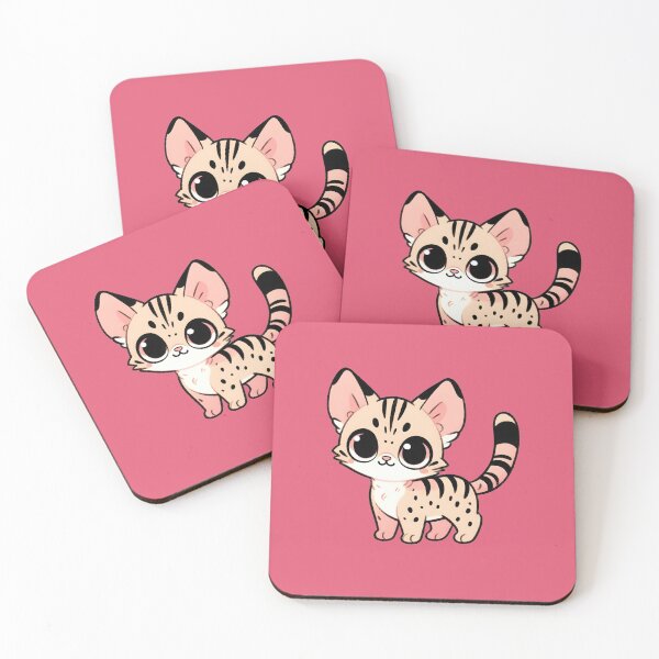 Item preview, Cute savannah cat designed and sold by Anna Halasek.