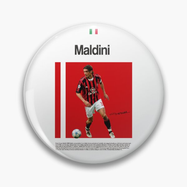 Item preview, Paolo maldini Poster designed and sold by paulrommer.