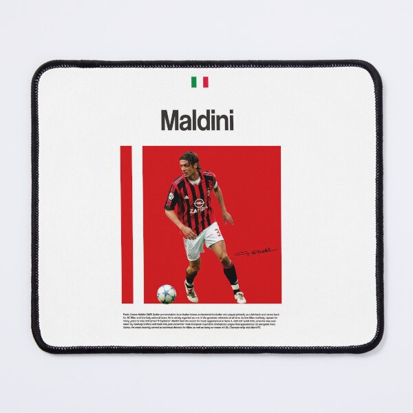 Item preview, Paolo maldini Poster designed and sold by paulrommer.