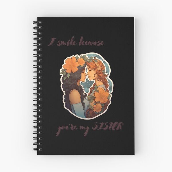 Item preview, I Smile Because You're My Sister, Radiant Joy: Cherishing Sisterhood designed and sold by LuNkyRose.
