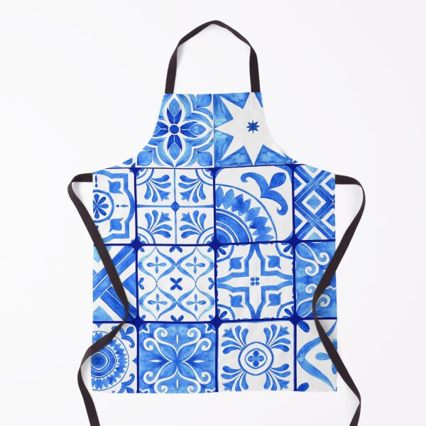 Item preview, Colourful Blue Azulejo designed and sold by ArDecoS.