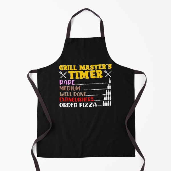 Item preview, Grill Master BBQ Funny Apron designed and sold by Silhouette Crafts.