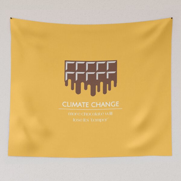 Item preview, Climate change (chocolate will lose its temper) designed and sold by ProjectLui.