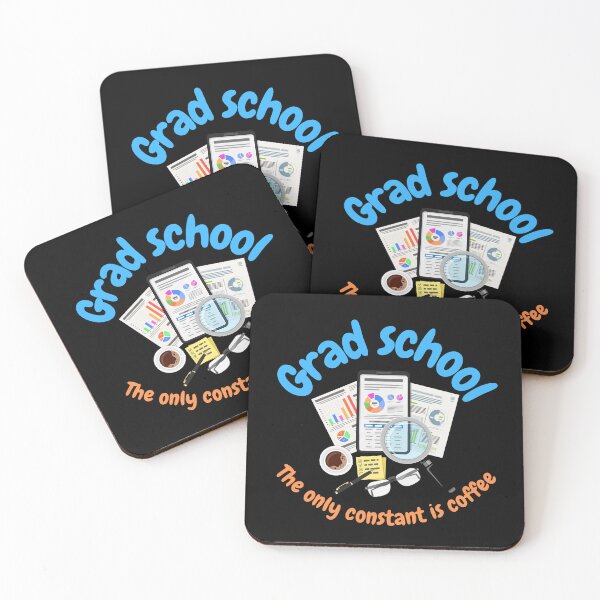Item preview, Grad school, the only constant is coffee, funny PhD designed and sold by NoetherSym.