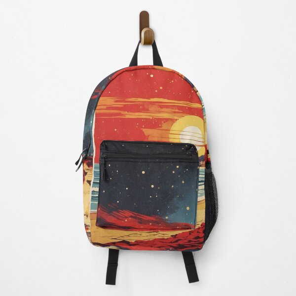 Item preview, La Concha Spain Starry Night and Moon Tourism Vintage Poster designed and sold by TravelersGems.