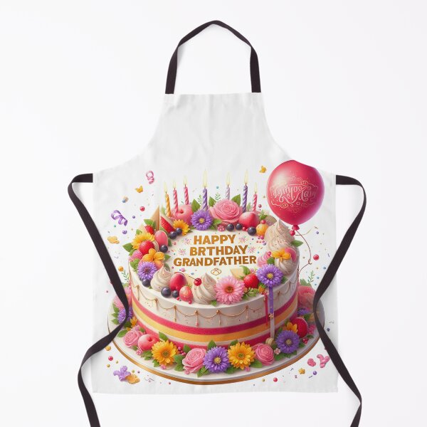 Item preview, Happy Birthday Grand Father Cake Balloon Happy Birthday designed and sold by SimpleP.