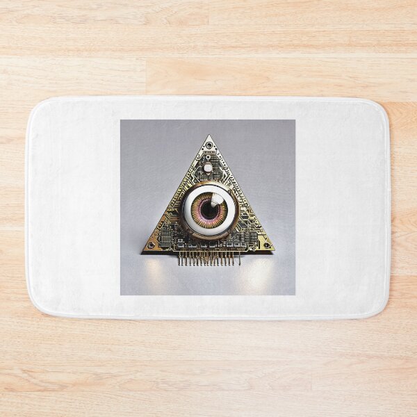 Item preview, eyeball and triangle (2) tileartwork designed and sold by tileartwork.