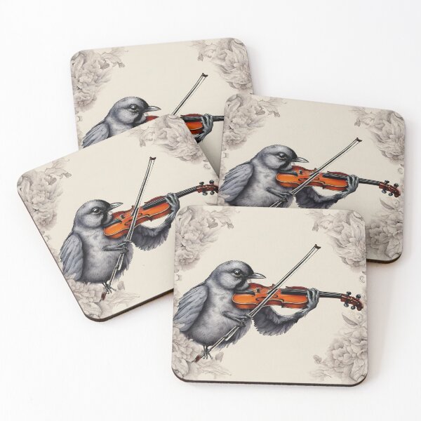 Item preview, violinist bird designed and sold by designerTurker.