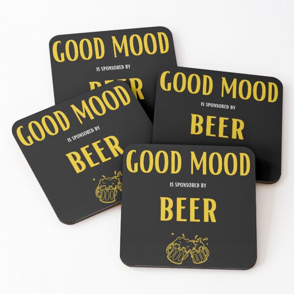 Item preview, Good Mood Is Sponsored By Beer Funny Craft Beer for Beer Lover  designed and sold by PoppyPixShop.