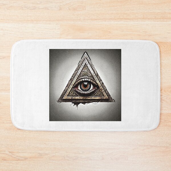 Item preview, eyeball and triangle (4) designed and sold by tileartwork.