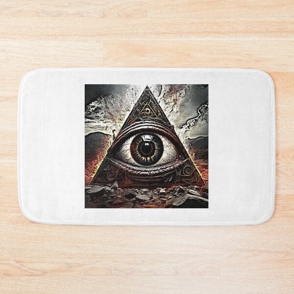 Item preview, eyeball and triangle (5) tileartwork designed and sold by tileartwork.