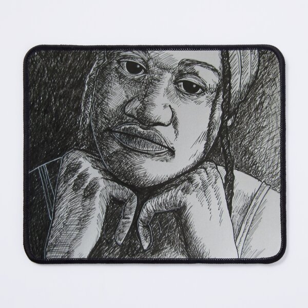 Item preview, Portrait of an unknown woman. Pen on 29.7 x 42cm paper. designed and sold by crowleyronan123.