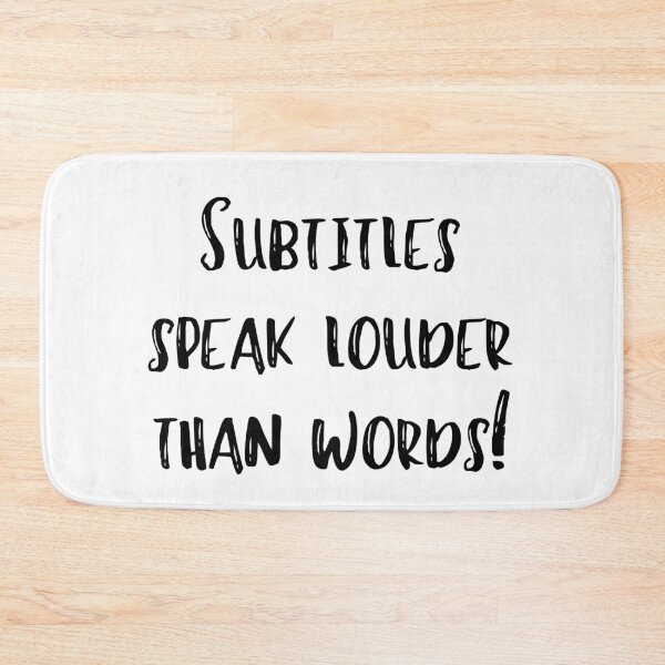 Item preview, Subtitles designed and sold by YourChingu.