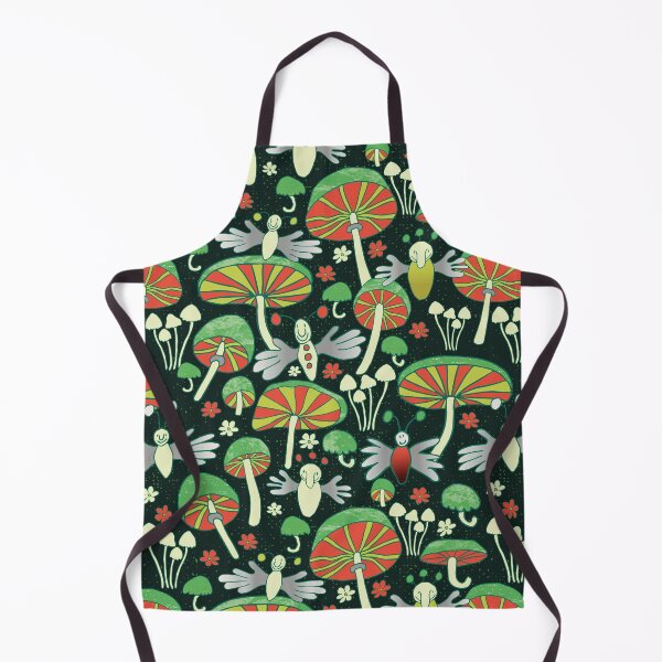 Item preview, fingerflies and fungi at night designed and sold by colorofmagic.