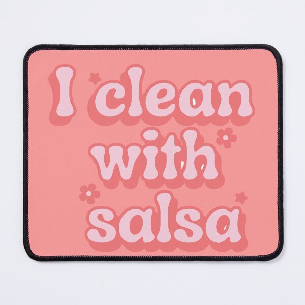Item preview, I clean with salsa designed and sold by LatinaVibe.
