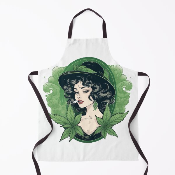 Item preview, Gibson Girl Ganja: Vintage Cannabis Chic ?? designed and sold by JAMDdesign.