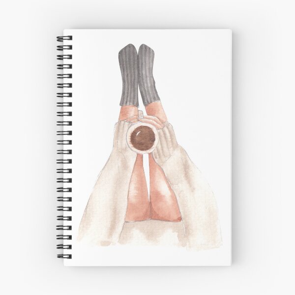 Item preview, Watercolor Person with a Coffee designed and sold by LeliDesigns.