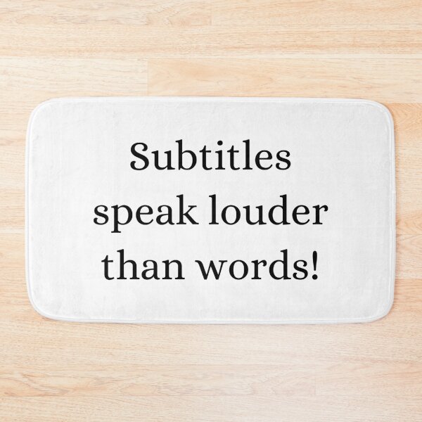 Item preview, Subtitles designed and sold by YourChingu.