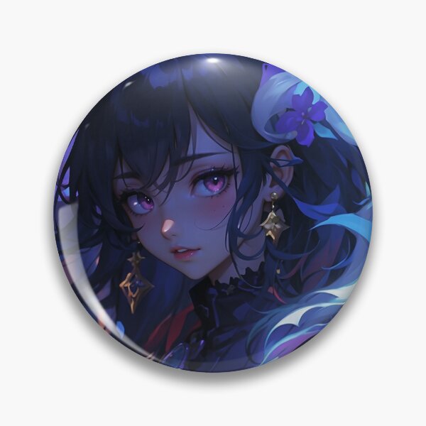 Item preview, anime girl with blue aura designed and sold by ShiroStore.