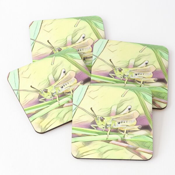 Item preview, Grasshopper Balance In Watercolour designed and sold by Fearless-Fox.