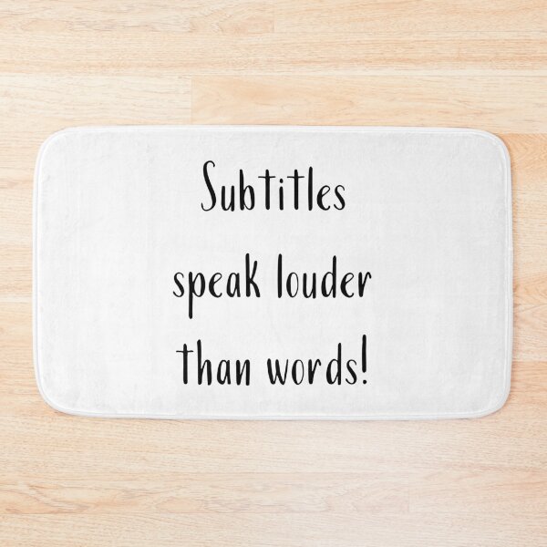 Item preview, Subtitles designed and sold by YourChingu.