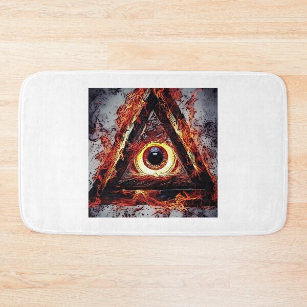 Item preview, eyeball and triangle (8) tileartwork designed and sold by tileartwork.
