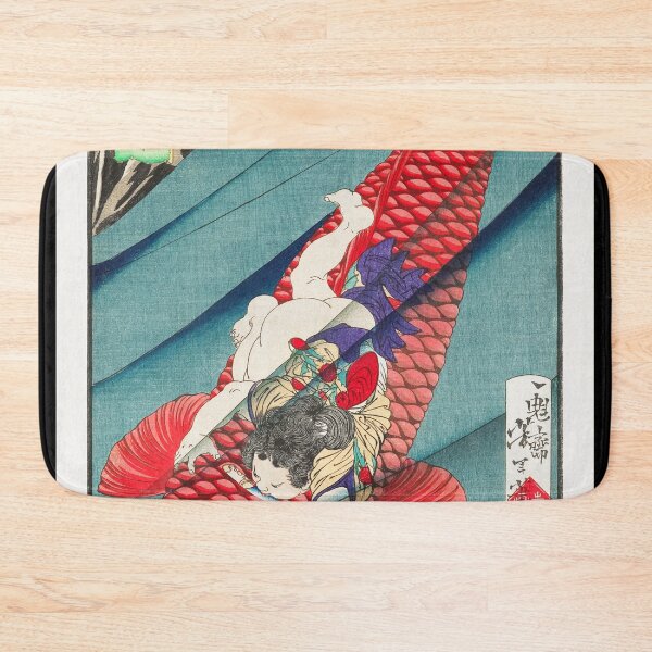 Item preview, Saitō no Oniwakamaru (1872–1873) by Tsukioka Yoshitoshi. designed and sold by TheHappyK.
