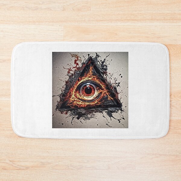 Item preview, eyeball and triangle (9) tileartwork designed and sold by tileartwork.