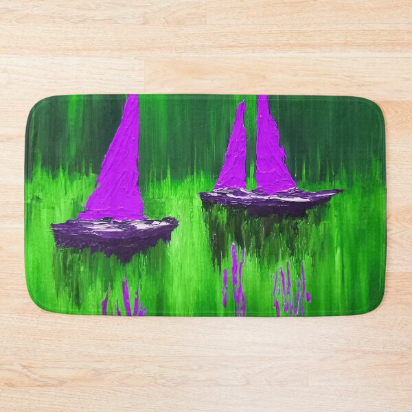 Item preview, Lovely Night Anchor Purple-Green designed and sold by kibazor.