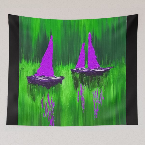 Item preview, Lovely Night Anchor Purple-Green designed and sold by kibazor.