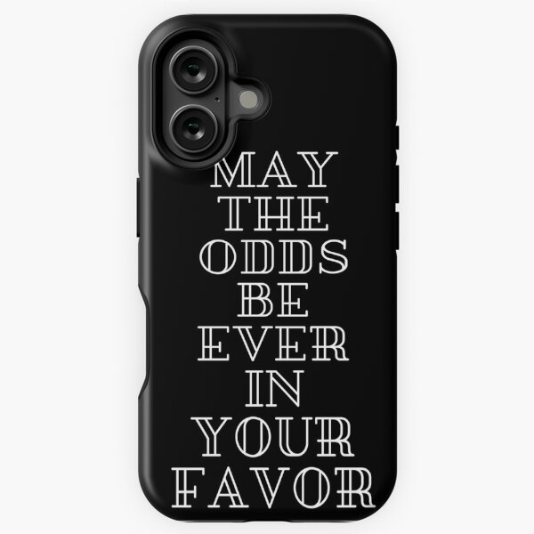 Aperçu de l'œuvre Que les chances soient toujours en votre faveur, Hunger Games créée et vendue par Fun Passion.