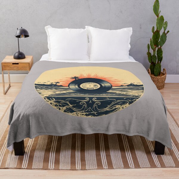 Item preview, Vinyl Retro Sunset Vibes designed and sold by NordicKonzept.