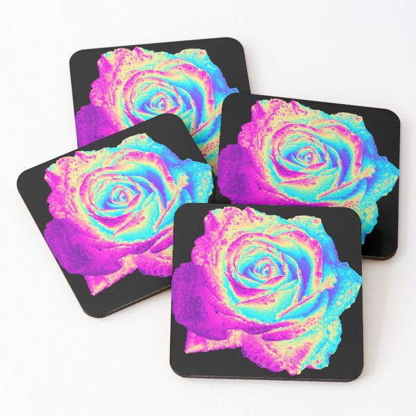 Item preview, Holographic rose Flower designed and sold by BlendArts.