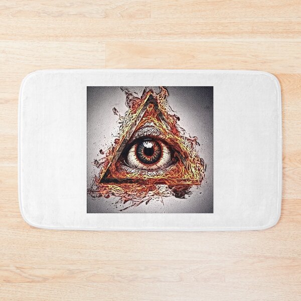 Item preview, eyeball and triangle (10) tileartwork designed and sold by tileartwork.