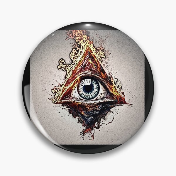 Item preview, eyeball and triangle (11) tileartwork designed and sold by tileartwork.