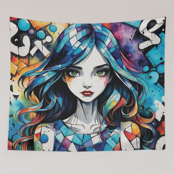 Item preview, Graffiti portrait designed and sold by O-and-Co.