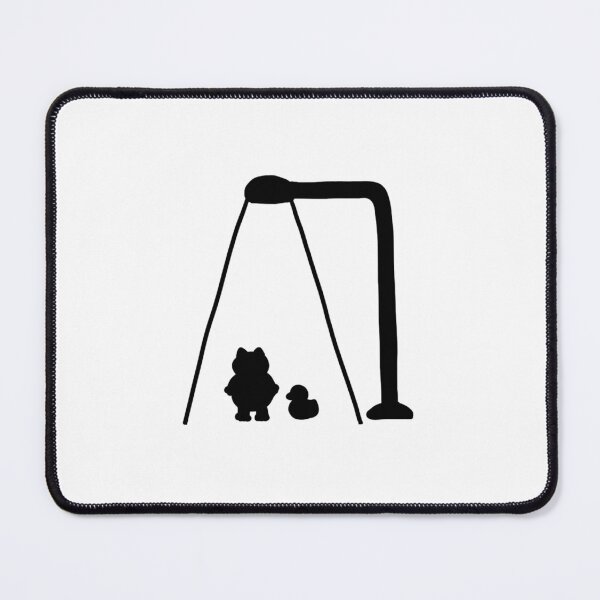 Item preview, a Cat and a Duck under a street light designed and sold by superbaechoo.