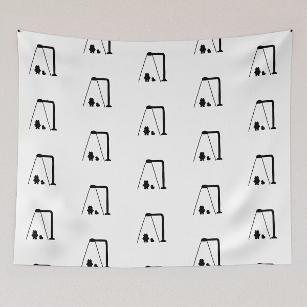 Item preview, a Cat and a Duck under a street light designed and sold by superbaechoo.
