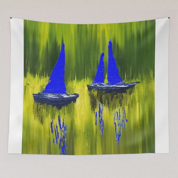Item preview, Lovely Night Anchor Blue-GreenYellow designed and sold by kibazor.