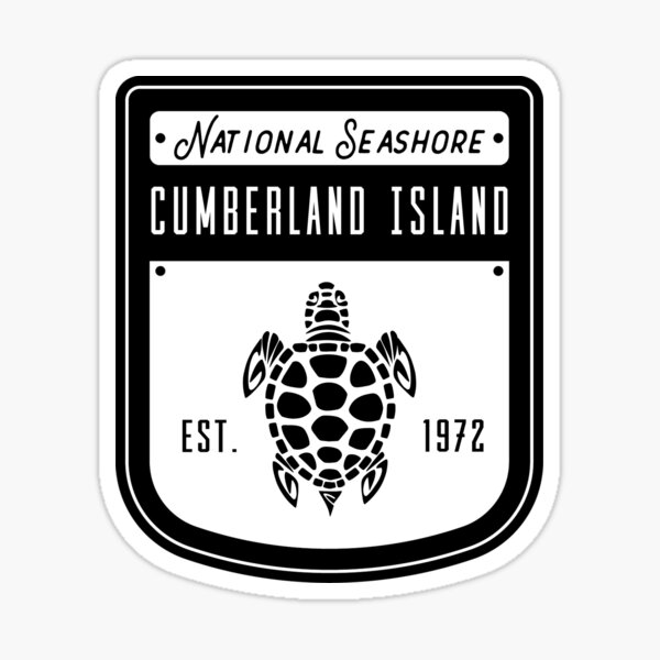 Item preview, Cumberland Island National Seashore Badge Design designed and sold by nationalparks.