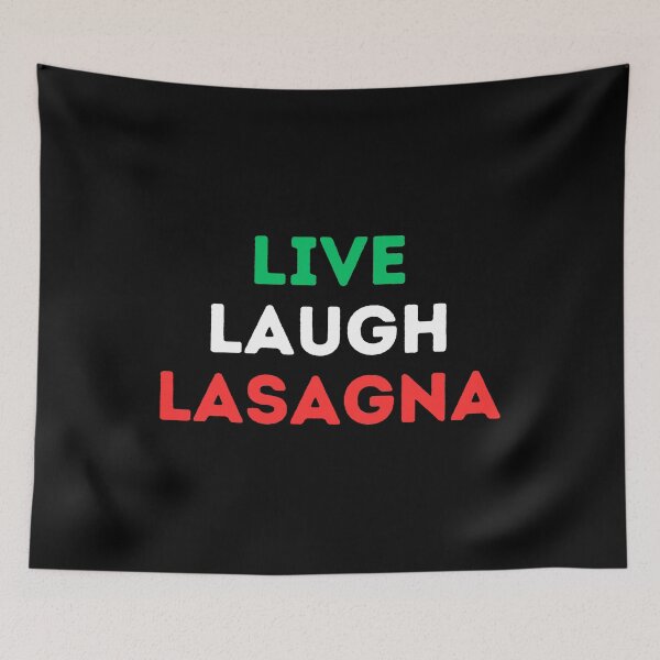 Item preview, Live laugh lasagna designed and sold by GiftTree.