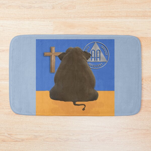 Item preview, ELEPHANT IN THE ROOM PLUS Alcoholics Anonymous Support Symbol  CIRCLE TRIANGLE designed and sold by THE AMERICAN TEEVANGELIST.