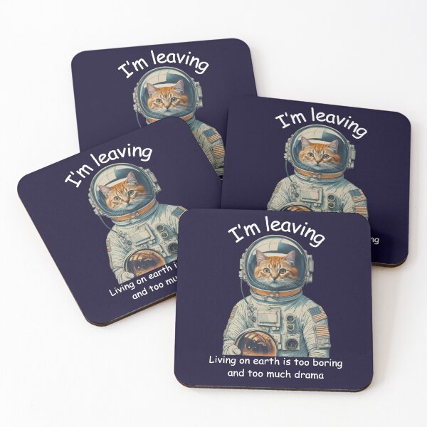 Item preview, Space Cat Traveler  designed and sold by TrendingCloth99.